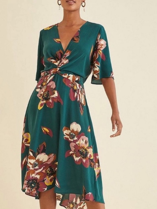 Amour Vert Dresses & Skirts - Amour Vert Joselle Rive Gauche Dress EUC